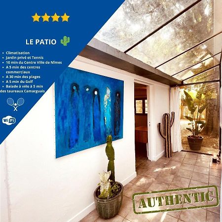 Le Patio, Jardin Privatif, Tennis Nimes Exterior photo